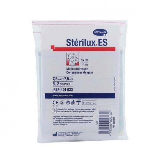 Салфетки Sterilux стерильные  7,5х7,5 см № 10